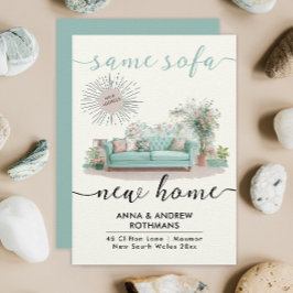 Roligt Retro samma Soffa ny Blommigt vattenfärg fö Meddelande