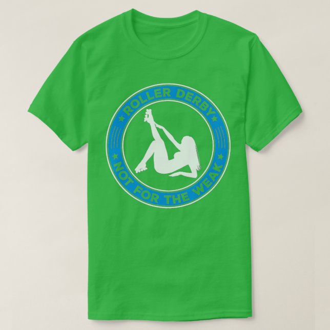 Roligt Roller Derby är inte för svagt T Shirt (Design framsida)