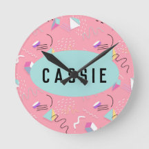 Roligt Rosa 1990-talets bakåtgrafik