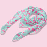 Roligt Rosa Flamingos Mönster Sjal<br><div class="desc">Roligt Rosa Flamingos Mönster</div>