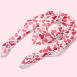 Roligt Rosa Hearts Mönster<br><div class="desc">Perfekten Red Scribded Hearts Mönster är utformad för valentines day.</div>