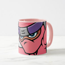 Roligt Rosa Ninja Mugg