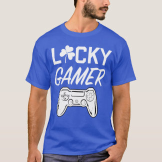 Roligt Saint Patricks Day-present För Spelare Spel T Shirt