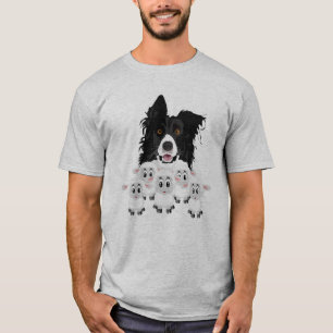 Roligt Samlare Hund av får T Shirt