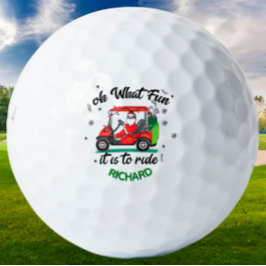 Roligt Santa Golf Cart Namn
