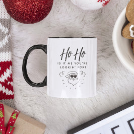 Roligt Santa jul Helgdag Quote Sång Lyrics Pun Mugg