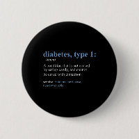 Roligt Sarcasm T1D Diabetes Definition Awareness