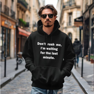 Roligt sarkastiskt berömt citat hoodie