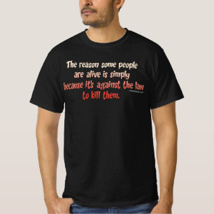 Roligt sarkastiskt ordstäv på folk tee shirt