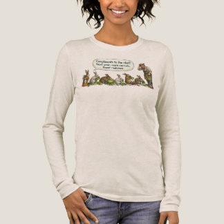 Roligt Sarksastiskt Kanin vs Trädgårdsmästare Cita T Shirt