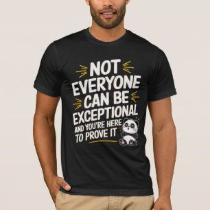 Roligt Sarksastiskt Snarkigt Citat Panda Gullet Fö T Shirt