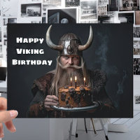 Roligt Scandinavian Viking Warrior - Nordiska föde