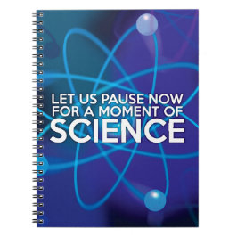 Roligt Science Quote Anteckningsbok