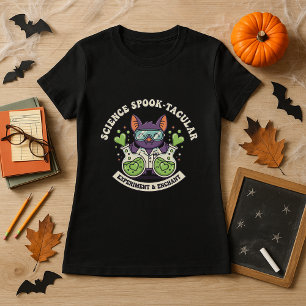 Roligt Science Spook-tacular Lab School STEM-lärar T Shirt