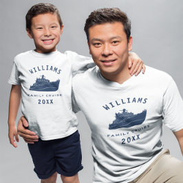Roligt Sea Cruise Frakt Family Reunion sommaruppeh T Shirt