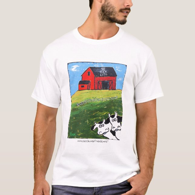 roligt ser stenstadsutslagsplatsen t-shirt (Framsida)