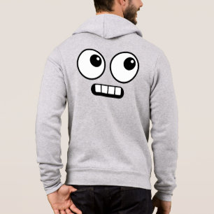Roligt serieansikte fram och bak t shirt