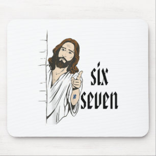 Roligt Sex Sju Hjärnrot Meme 6 7 Viral Gen Z 67 T Musmatta