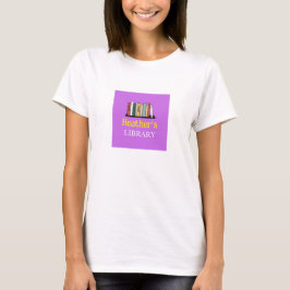 ROLIGT! Shirt - Bibliotek - Personlig - Lägg till  T