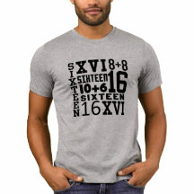 Roligt SJÄLVSTÄNDIG 16:e BIRTHDAY T-shirt