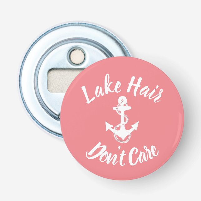 roligt SJÖ HAIR, DON INTE CARE-typ | Flasköppnare (Framsidan)