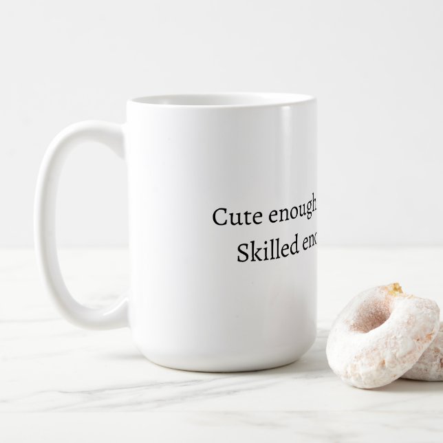 Roligt Sjuksköterske-citat Mugg (Med munk)