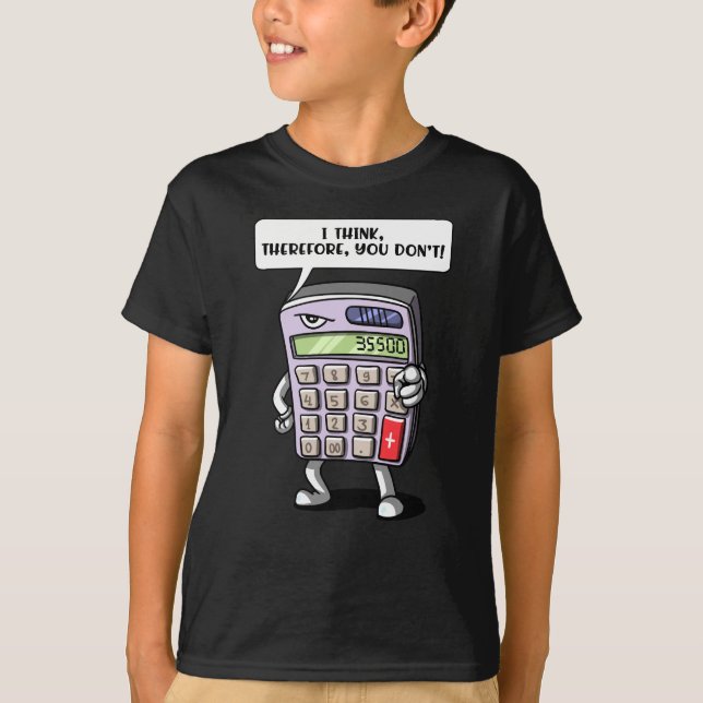 Roligt skämt för matematik för t shirt (Framsida)