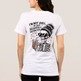 Roligt skelett kaffefantast – Förtjusande T Shirt