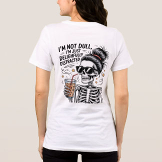 Roligt skelett kaffefantast – Förtjusande T Shirt