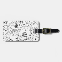 Roligt sketchy mönster för danskattklotter