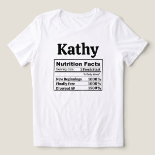 Roligt Skild AF Nya Början Skiljsmässa Humor Mamma T Shirt