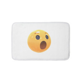 Roligt skrattande emoji-ansikte badrumsmatta