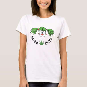 Roligt, skrattar, komfort, avslappnad, t-shirt fö
