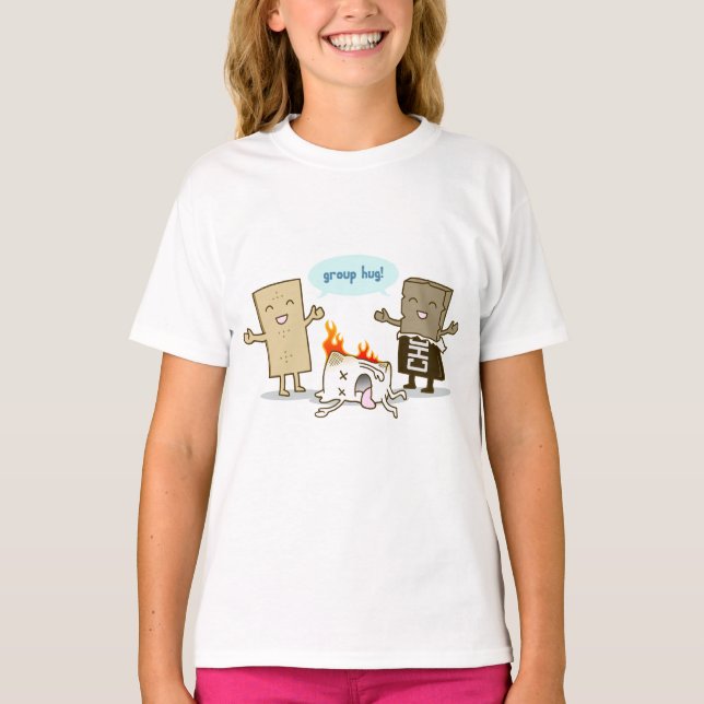 Roligt - S'Mores gruppkram T-shirt (Framsida)