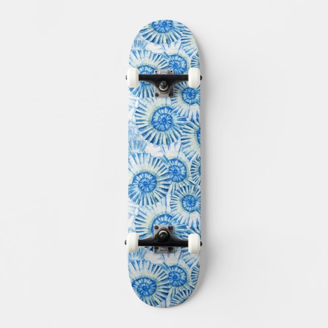 Roligt snäckamönster skateboard bräda 20,5 cm (Framsida)