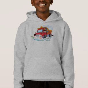 Roligt Snö Dag Plowing Snögubbars T Shirt