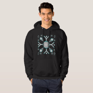 Roligt Snöflingor Design Hoodie