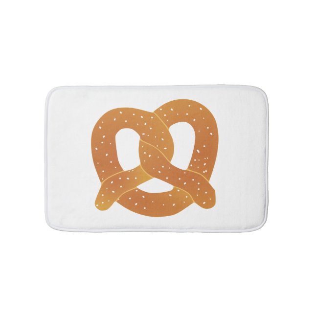 Roligt Soft Pretzel Badrumsmatta (Framsidan)