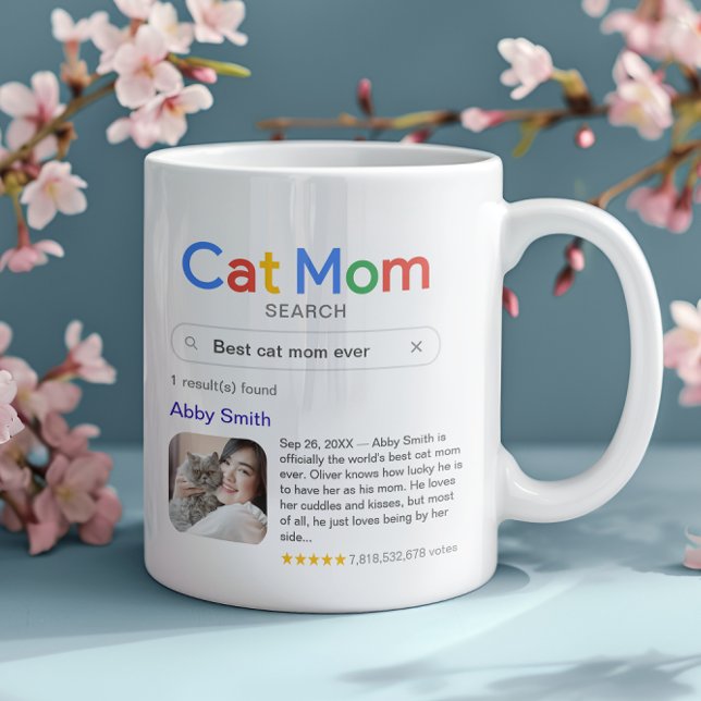 Roligt sökresultat för bästa kattmamma någonsin me kaffemugg (Skapare uppladdad)