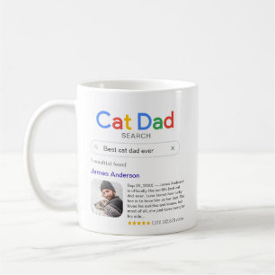 Roligt sökresultat med bild för Bästa kattpappa nå Kaffemugg