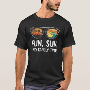 Roligt Sol och Familjematchning av familje- och fa T Shirt