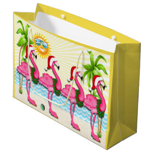 Roligt Sol och Rosa Flamingo #esterZ Tote