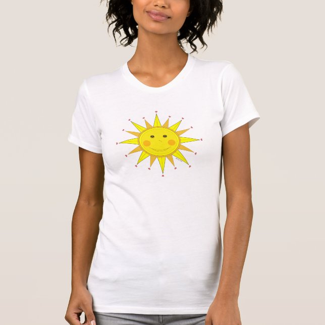 Roligt Sol Ruffle Småbarn Dress Tröja (Framsida)
