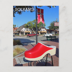 Roligt Solvang-vykort! Vykort