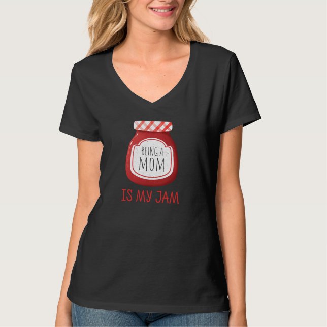 Roligt som är Mamma T Shirt (Framsida)