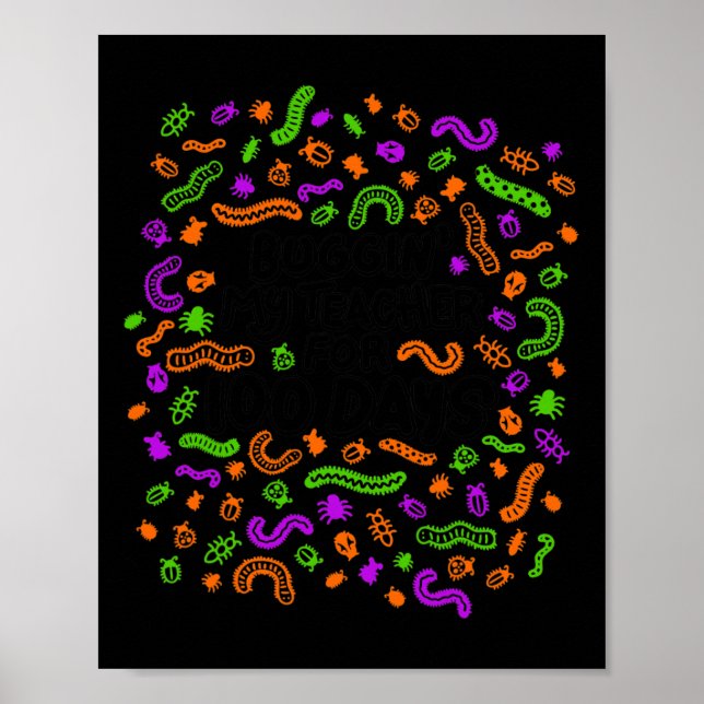 Roligt som buggar min lärare i 100 dagar med skols poster (Framsidan)