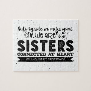 Roligt som ska dig, är mitt brudtärnaförslag pussel