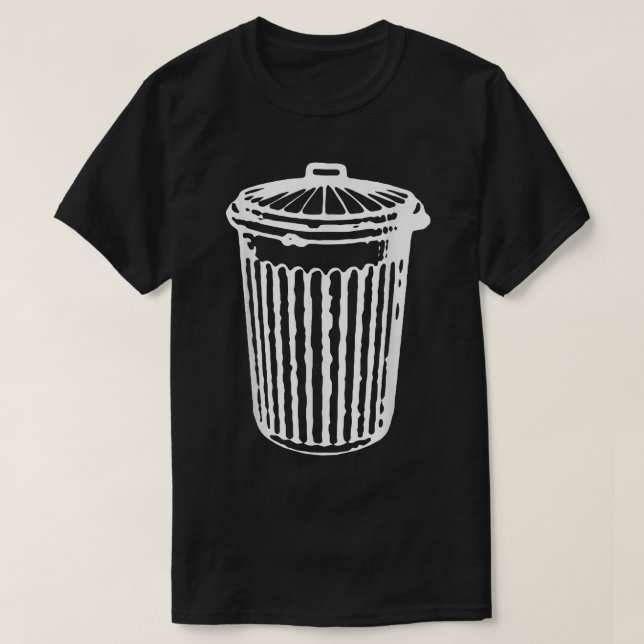 Roligt SOPOR CAN-Sopor-dagen  T Shirt (Design framsida)