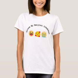 roligt, söt emoji T-Shirt