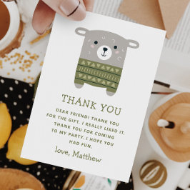 Roligt sött får djur. Barn födelsedag zoo gård Tack Kort